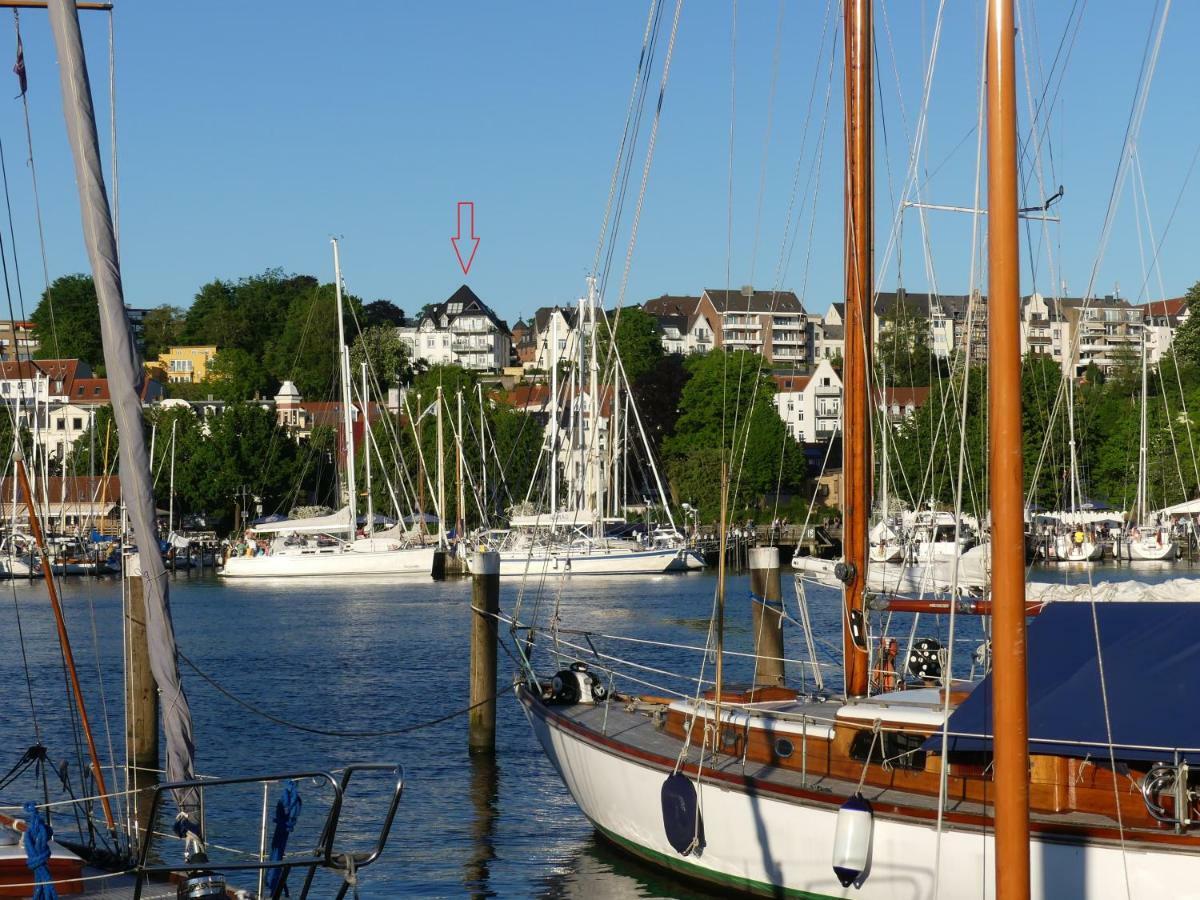 Stadtvilla Mit Hafenpanorama Flensburg Eksteriør bilde