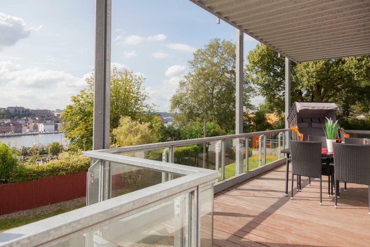 Stadtvilla Mit Hafenpanorama Flensburg Eksteriør bilde