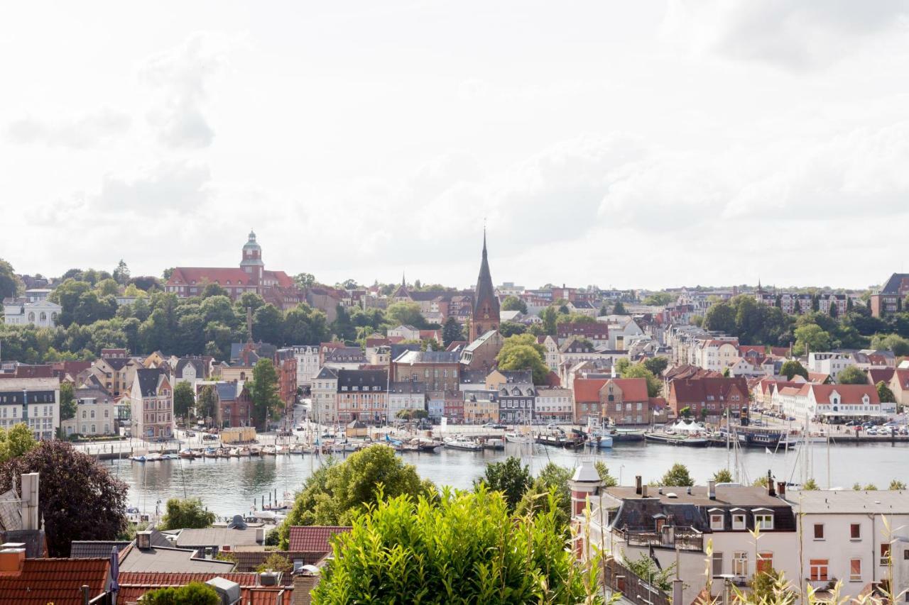 Stadtvilla Mit Hafenpanorama Flensburg Eksteriør bilde